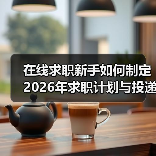 在线求职新手如何制定2026年求职计划与投递节奏