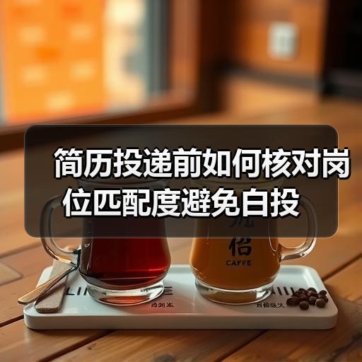 简历投递前如何核对岗位匹配度避免白投