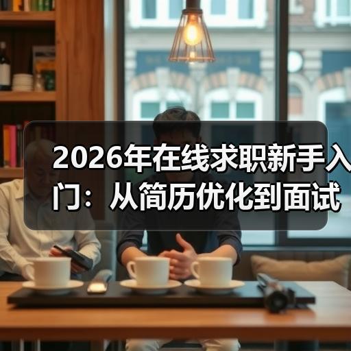 2026年在线求职新手入门：从简历优化到面试跟进的完整步骤