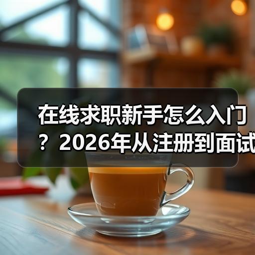 在线求职新手怎么入门？2026年从注册到面试的完整流程拆解