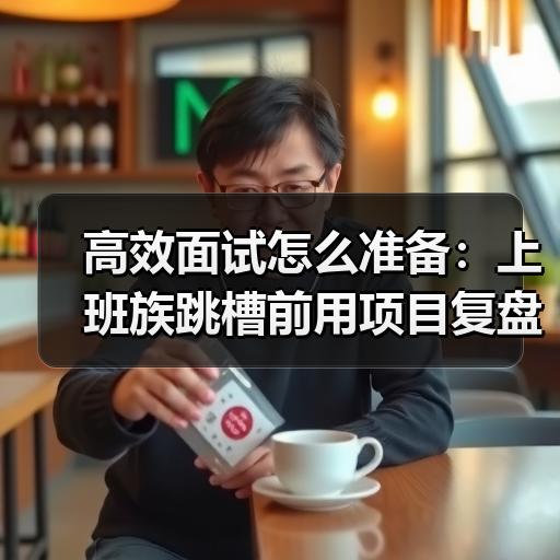 高效面试怎么准备：上班族跳槽前用项目复盘梳理经历的方法